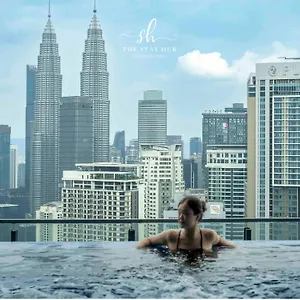 Apartment The Luxe Klcc View Sky Pool